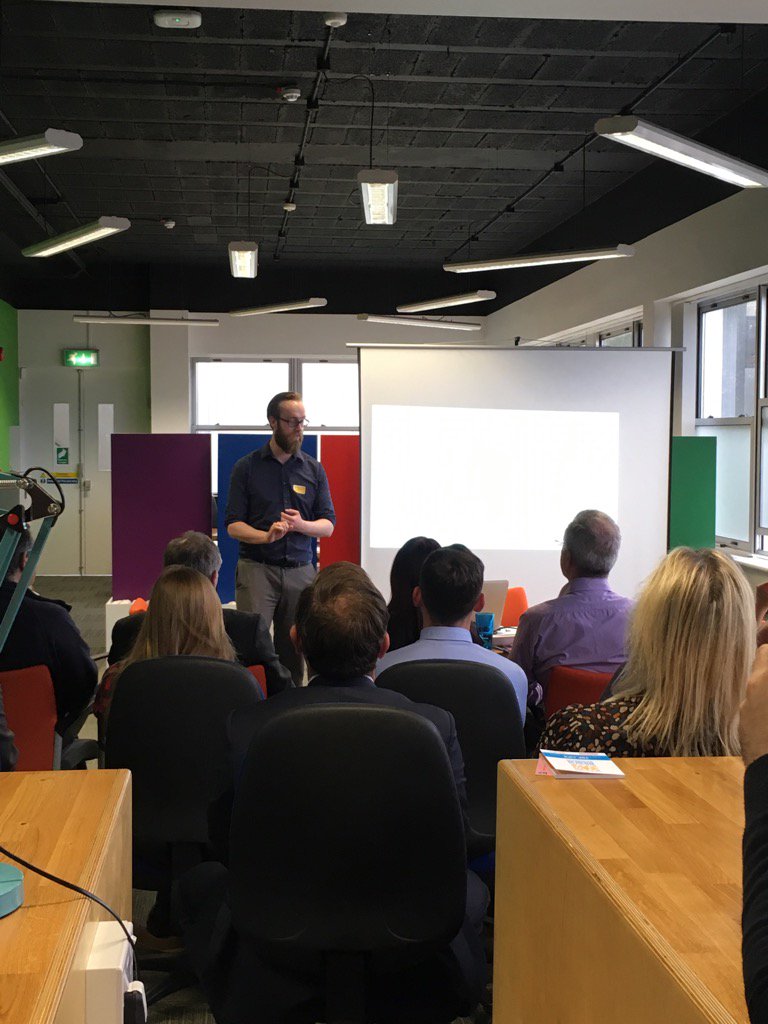 MyMustard's tweet photo. Matt from Pinkham Blair - Accountants are not boring! #networking #ALittleBitOfNetworking @DesklodgeHemel https://t.co/F7qgHm7ocw