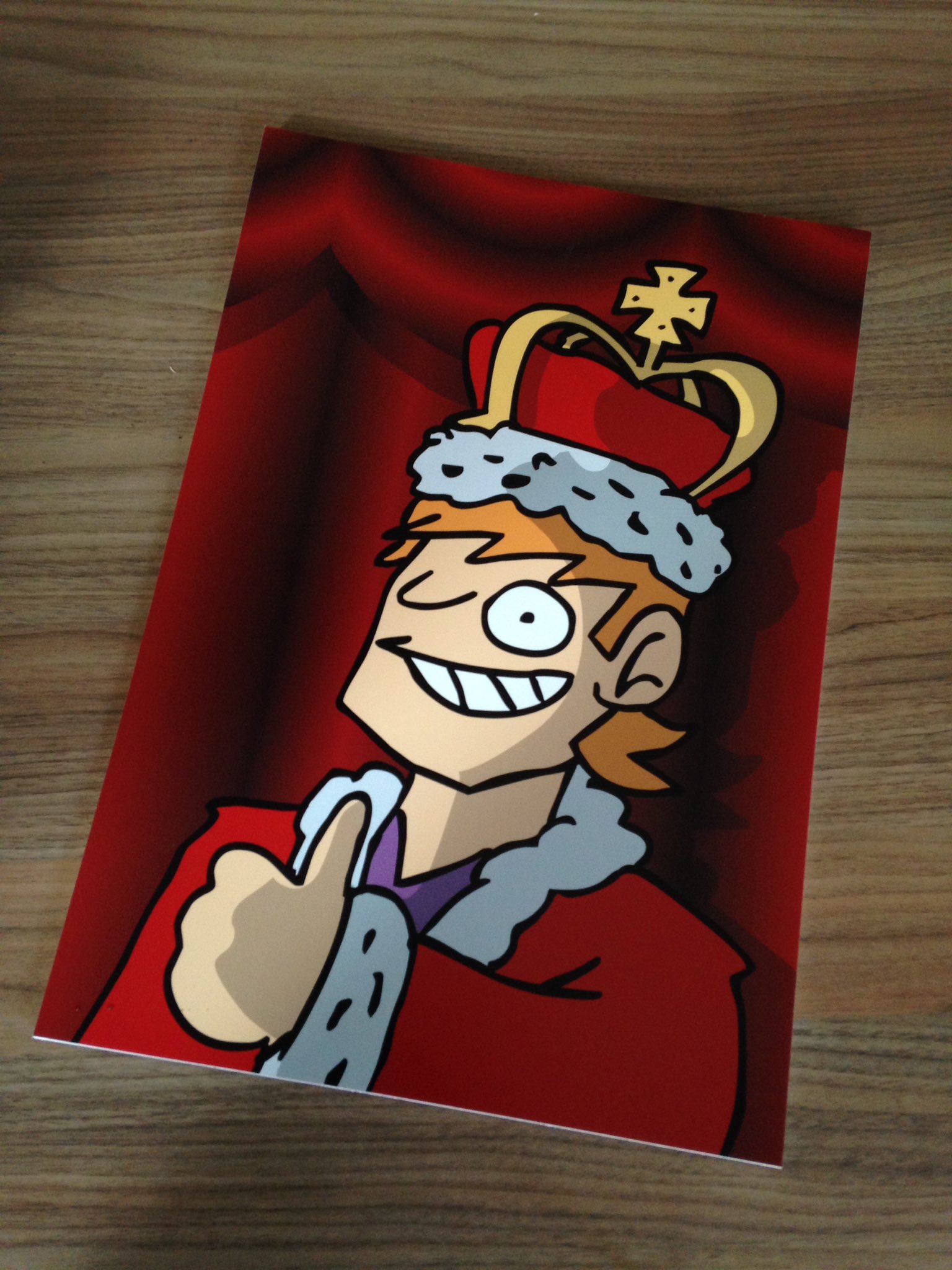 Eddsworld - King Matt Poster