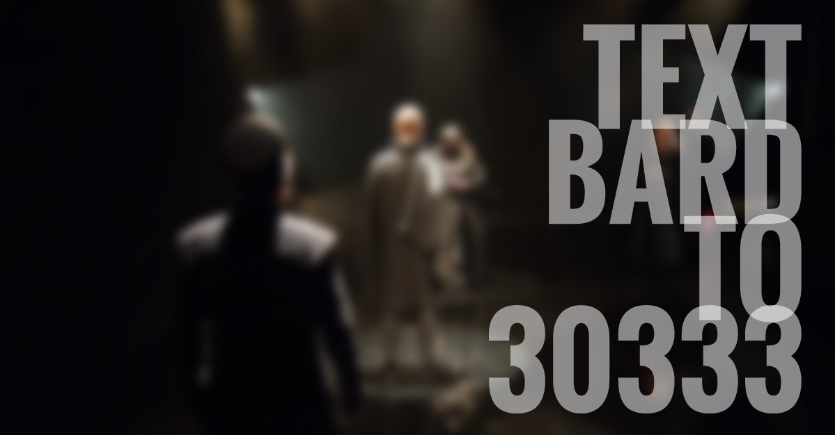 Have you heard of our Text-to-Donate drive? Support Shakespeare in #YYC by texting BARD to 30333 to instantly donate $20