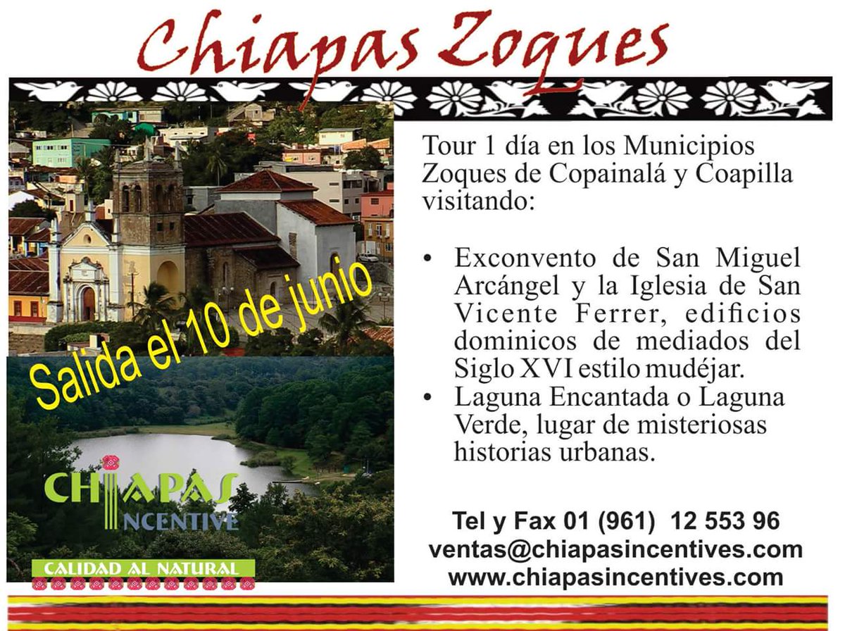 ChiapasIncentiv's tweet photo. Vamos a conocer la #RutaZoqueDeChiapas @AnunciaTGZ  @TuxtlaTurismo https://t.co/ifVVUFriUy