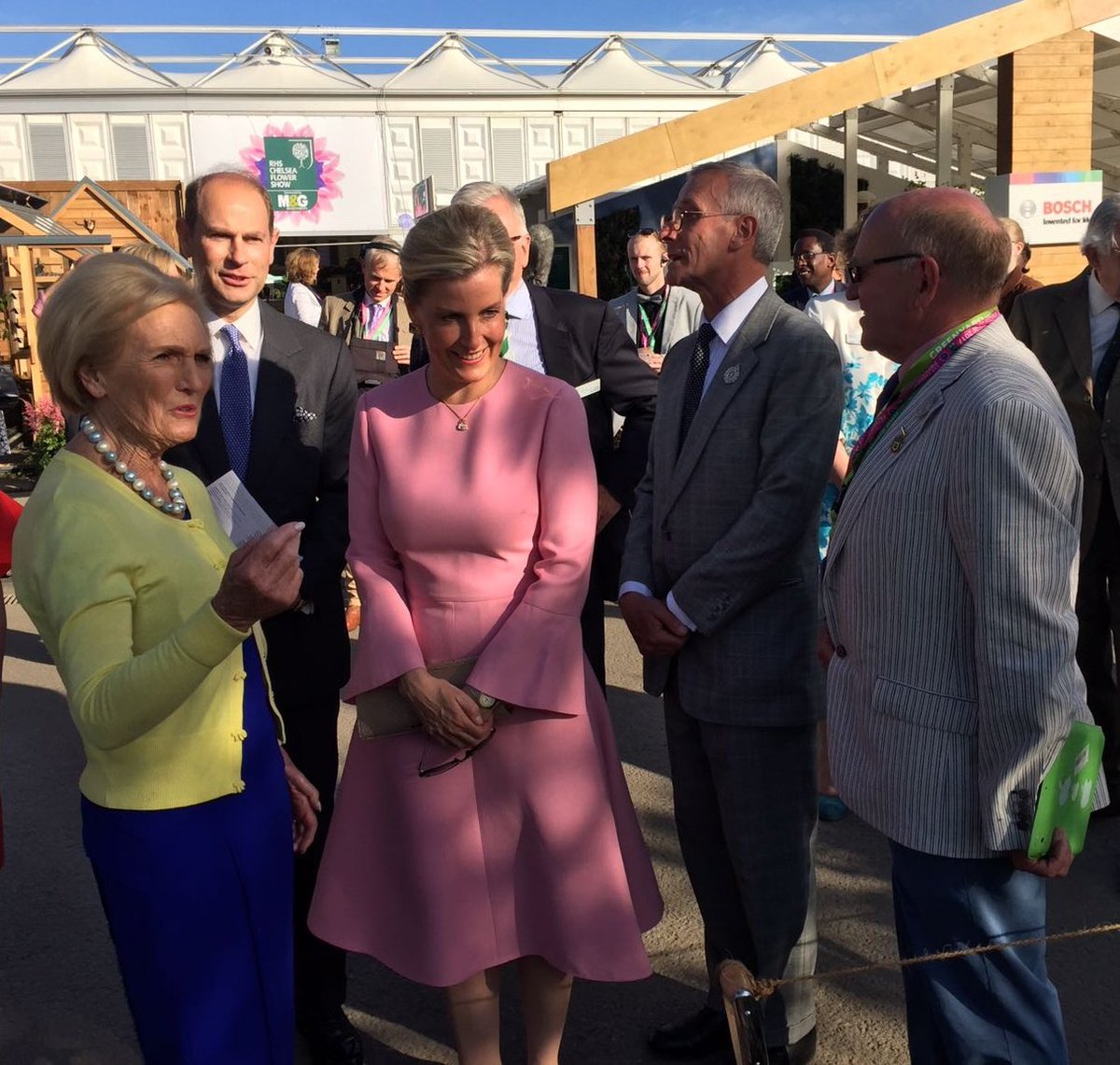 Kate at Chelsea Flower Show