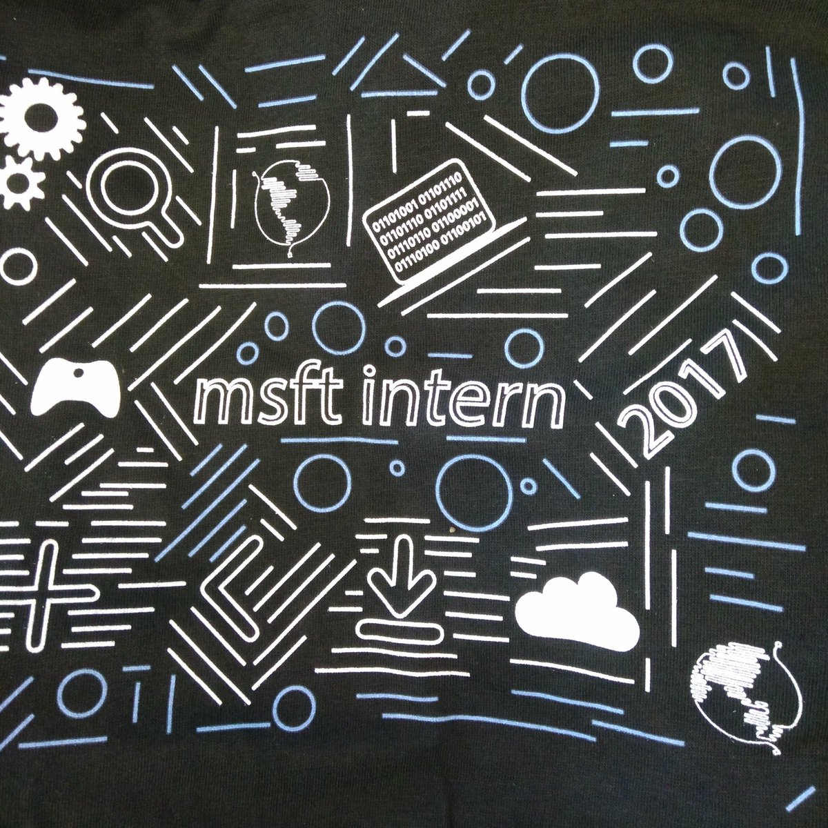 JJBakita's tweet photo. Just got my @Microsoft summer intern shirt! #MicrosoftNEO https://t.co/7r9YSj1TaR