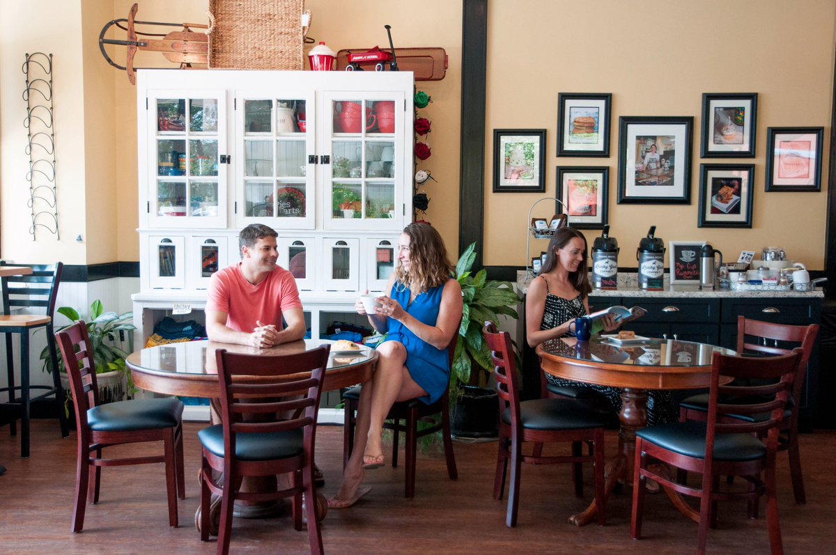 TallyCakeShop's tweet image. Stop in for a HOT cup of  @LuckyGoatCoffee and enjoy Free Wi-Fi.