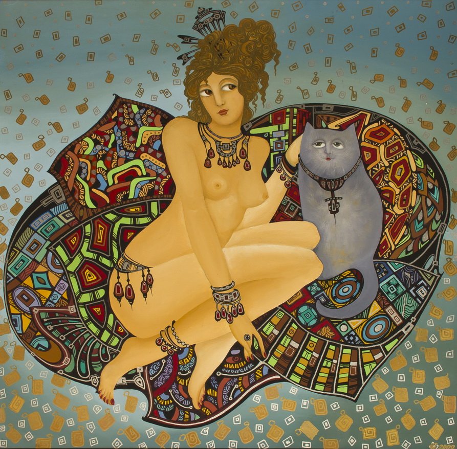 gallerynika's tweet photo. #Uvarova Anastasiya: #nude | #decorart
#Уварова Анастасия: #ню | #декоративная живопись
#gallery_nika #галерея_Ника https://t.co/2ZOca6yrAX