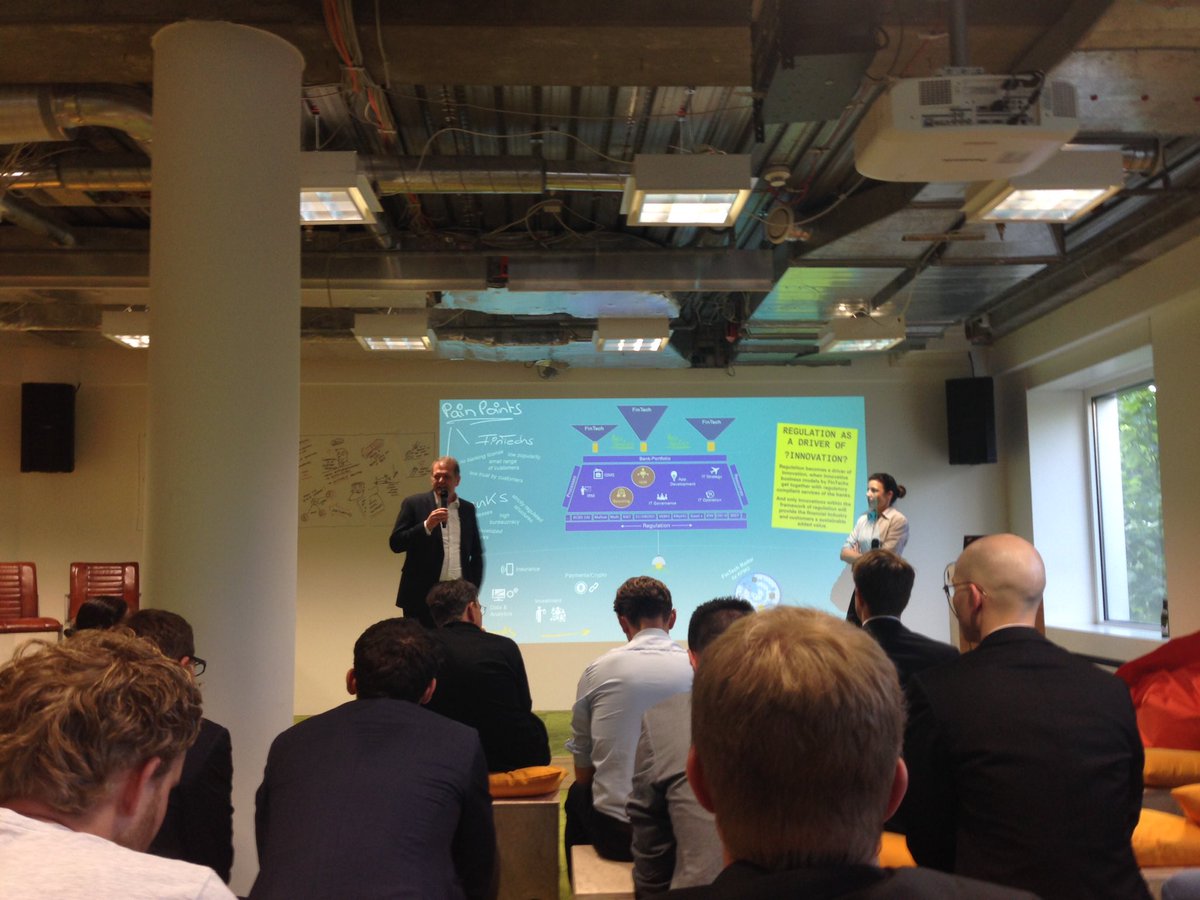 Fintechs und Banken-wie passt das zusammen? @TechQuartier #tbdspkpd #regulationasadriver #innocamp