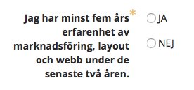 Nog för att kraven kan vara höga i jobbannonser, men det här tar ändå priset.