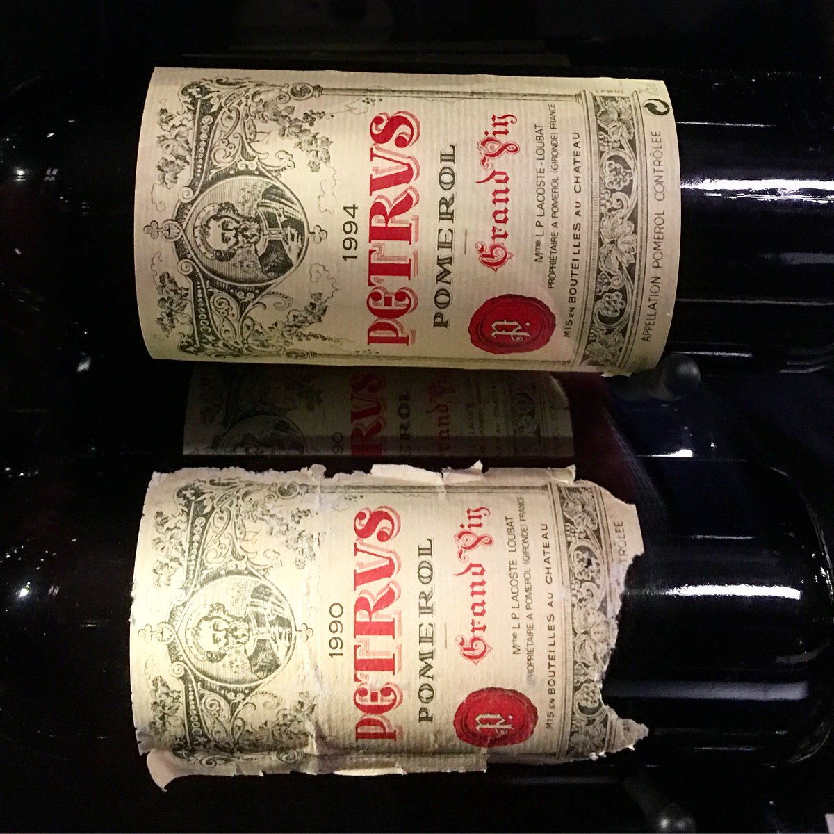The very definition of #wine porn - Petrus Pomeral at @67pallmall