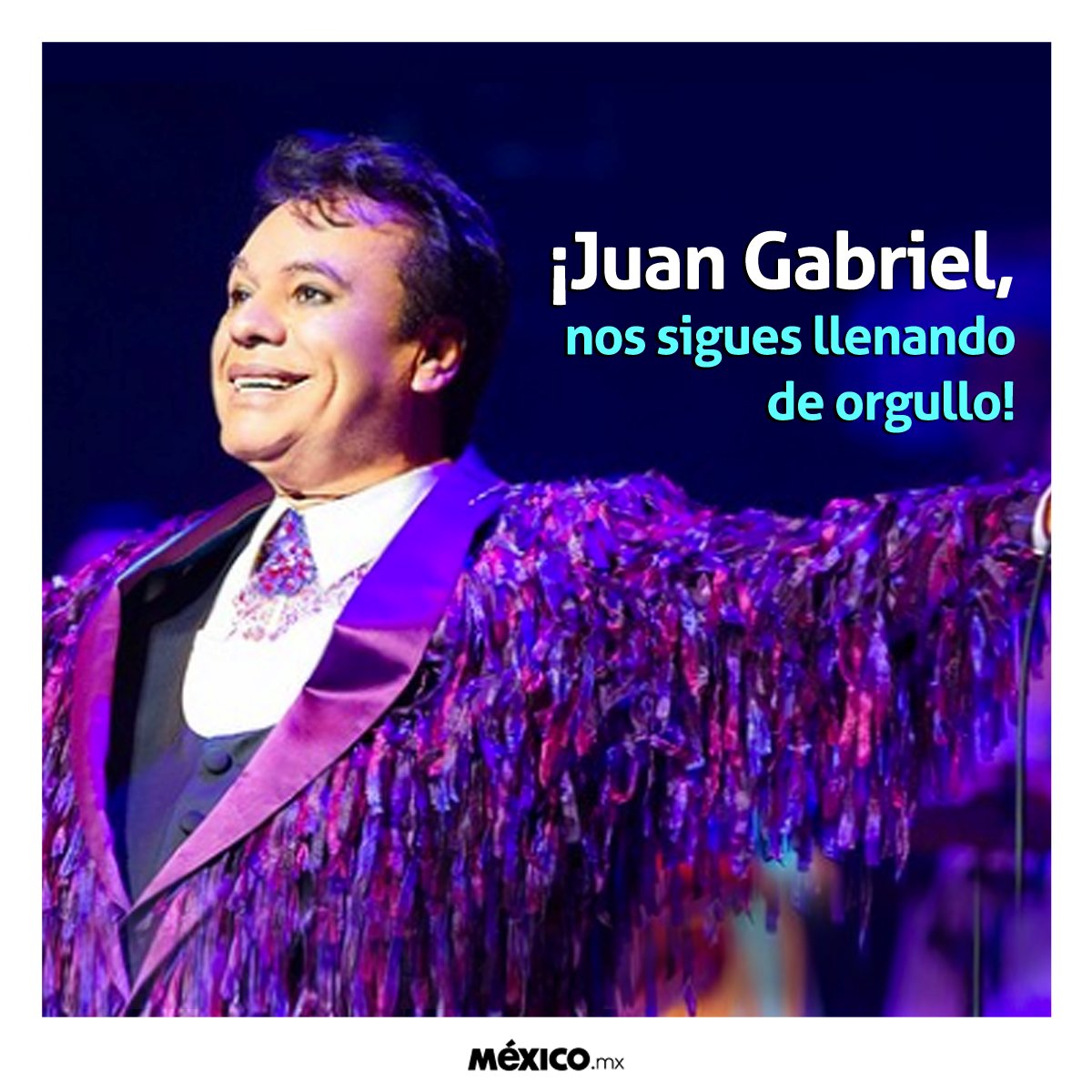 mexico's tweet photo. #JuanGabriel aún presente en los premios @BBMAs, ganó los galardones por Mejor Álbum Latino y Solista del Año #BBMAs #TopLatinAlbum https://t.co/uh8tyH70ri