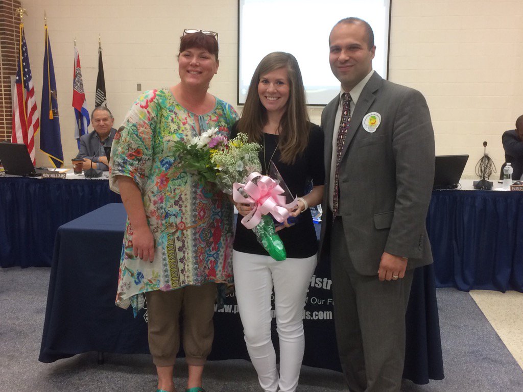 Victoria Redmond is Teacher of the Year <a href="/600NFranklin/">PSD Middle School</a>