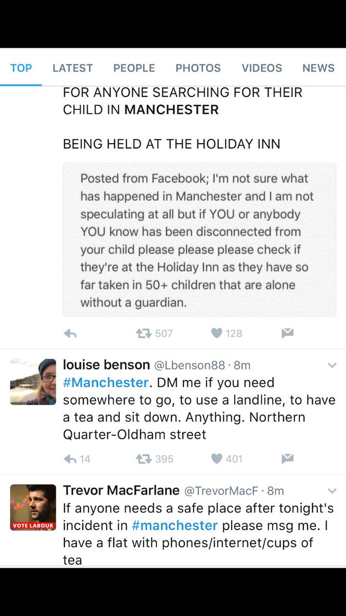 gracejohnstone's tweet image. I am so proud to be a Mancunian to see my timeline flooded with this - love wins and will win always #Manchester