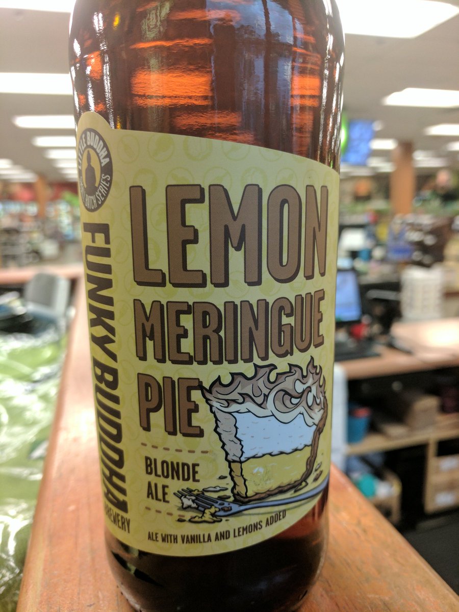 ABCBeerDerekP's tweet photo. @funkybuddhabrew 🍋 Meringue Pie. Now available at #ABCLakeMary https://t.co/YPjSmS8Kii
