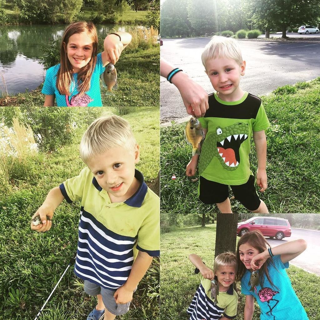AndyGries's tweet photo. Great evening for some fishing #firstcatchofthesummer https://t.co/HAdK3JOlPR https://t.co/jTol3yfln3
