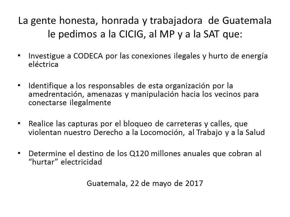 Retweeted Marina Martínez G (@Lumartinezg):

Las personas honestas #CODECANoMeRepresenta  fb.me/1YzbZyj4c