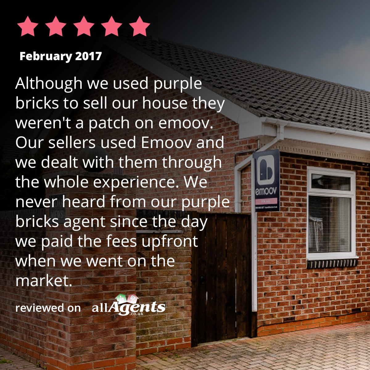 eMoovSheffield's tweet photo. eMoov is rated 9.4/10. Check out our reviews @Trustpilot 
#onlineestateagent #Breakfastwiththedisruptors 
https://t.co/9uuovWfFh4 https://t.co/Ee1XvxqEbN