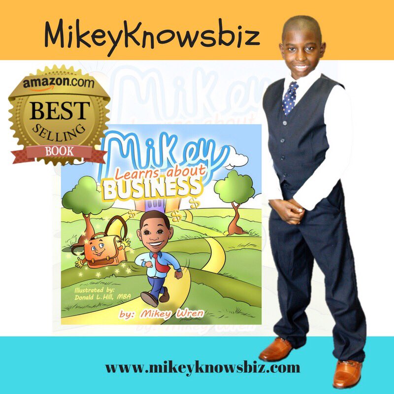 Mikeyknowsbiz's tweet photo. We Did It! We Did It!MikeyKnowsBiz #Mikeylearns #MikeysMunchies #YoungBizKidz #YBK #LGI2 #10yr #Author #AmazonBestSeller https://t.co/WHu1SfgGWc
