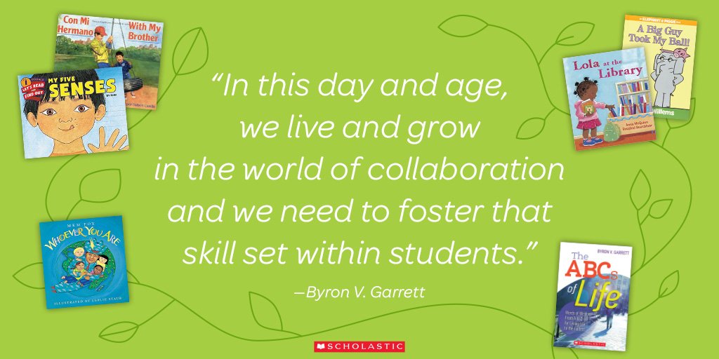ScholasticEdu's tweet photo. The new @ByronVGarrett book collection supports social-emotional learning for the next generation https://t.co/yD44Yoh3a0 #BVGCollection https://t.co/0DJUqQ8DWR