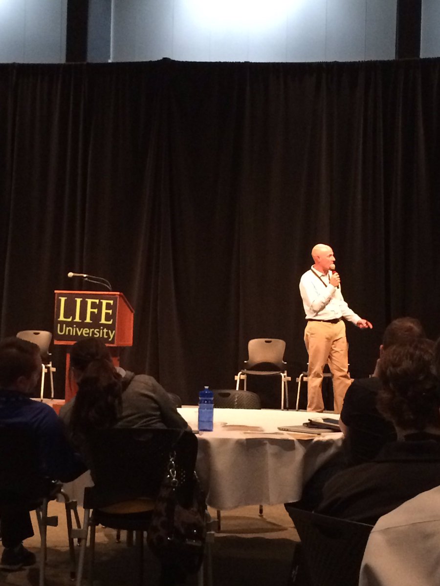 LifeUniversity's tweet photo. At the National #coaching2017 Conference at #lifeuniversity, attendees are learning how work-life balance can effect a coach's performance. https://t.co/BQg28hUTjs