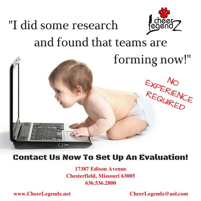 Cheer_Legendz's tweet photo. Teams forming now for the 2017-2018 season! No experience required!! Call now to set up an evaluation! #clzlove #season12 https://t.co/giPHYQob2S
