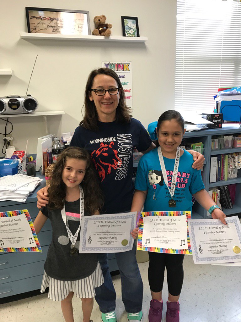 StephanieAhear2's tweet photo. LISD Festival of Music Listening Masters Superior Rating! Way to go girls! 👏🏻🥇🎼 https://t.co/aIdunZu10o