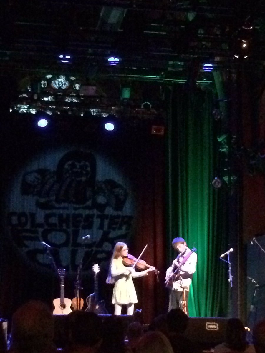 KittyMacfarlane's tweet image. Amazing set from Finn Collinson (@shorelarkmusic) and Rowan Collinson at @ColchesterArts!