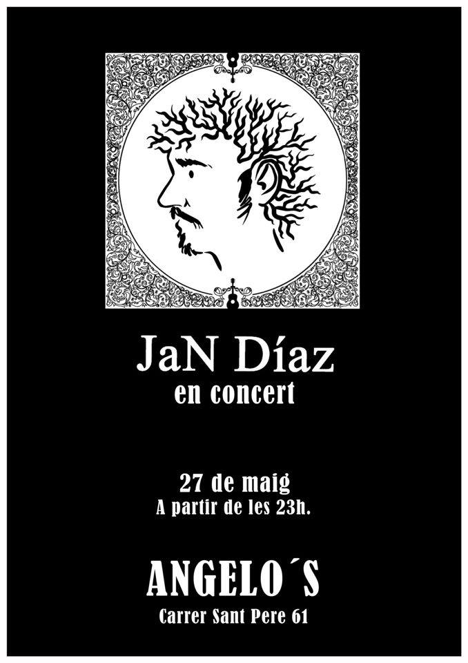AngelosTerrassa's tweet photo. Aquest dissabte... #JanDíaz a @AngelosTerrassa vine a degustar les nostres #burgers i a gaudir de la millor #livemusic a #TerrassaCentre https://t.co/QrHPBAAeTj