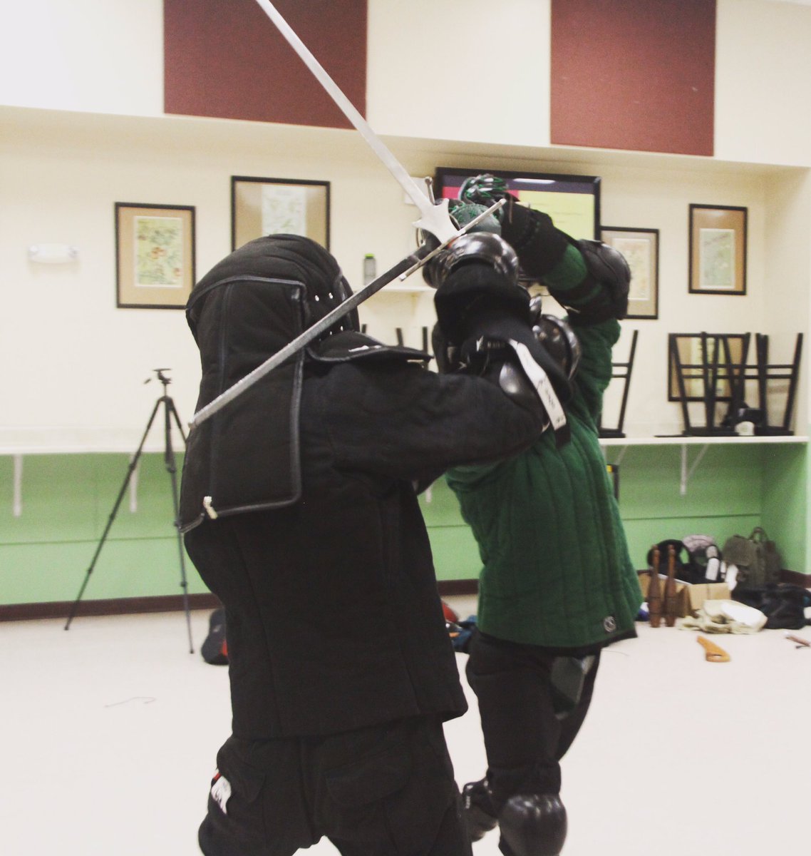 BalgFreifechter's tweet photo. We got some good sparring practice in on Friday! #HSHEMA https://t.co/OkbnxPevAV