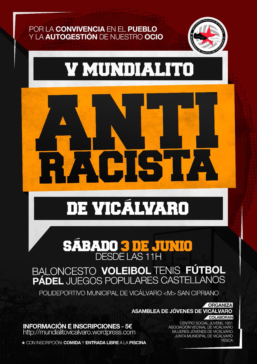 TomalaURJC (@tomalaurjc) on Twitter photo Ya tenemos el comité deportivo antirracista entrenando... os apuntáis? <a href="/cei_vicalvaro/">CEI URJC</a> <a href="/CariatidesAF/">Cariátides ♀</a> <a href="/LambdaUrjc/">Lambdaurjc</a> Ya tenemos el comité deportivo antirracista entrenando... os apuntáis? <a href="/cei_vicalvaro/">CEI URJC</a> <a href="/CariatidesAF/">Cariátides ♀</a> <a href="/LambdaUrjc/">Lambdaurjc</a>