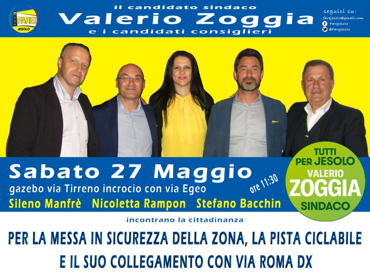 FareJesolo's tweet photo. https://t.co/5v4sfIFZaT