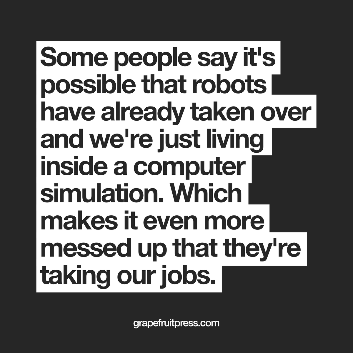 Robots: grapefruitpress.com/home/robots