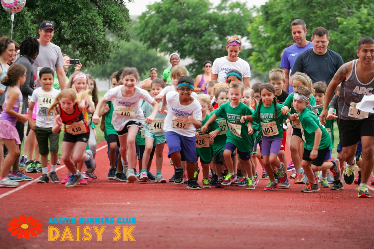MarathonKids's tweet photo. 40th anniversary @AustinRunners Daisy 5k is Saturday, May 27th at Camp Mabry in Austin! Register or get more info: https://t.co/N5mhJAaKEz https://t.co/Vi3iBCdXcf