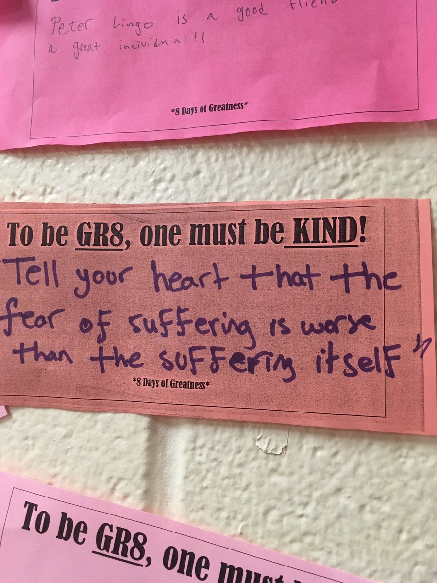 THS_Kind's tweet photo. So much KINDness filling the halls of Turpin today! #beKIND #BeGr8 https://t.co/vzwA7yLbGx