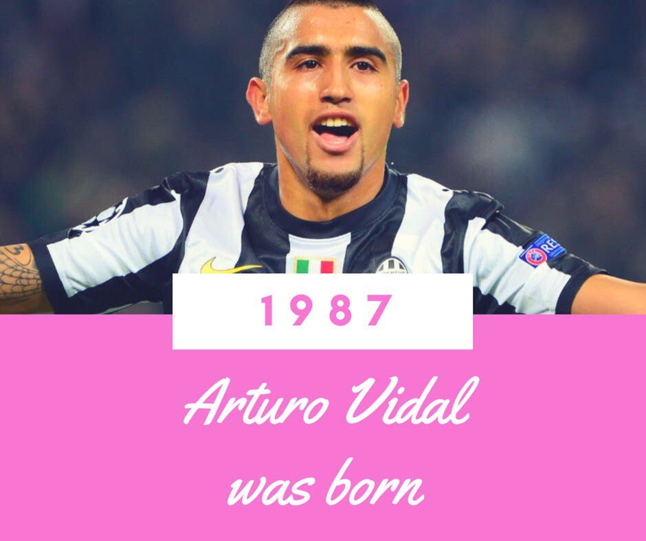 Happy Birthday to Arturo Vidal!   