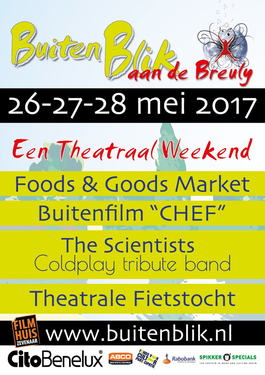 Vrijdag start Buitenblik aan de Breuly festival met een gezellige bbq,  spectaculaire opening en buitenfilm aan het water