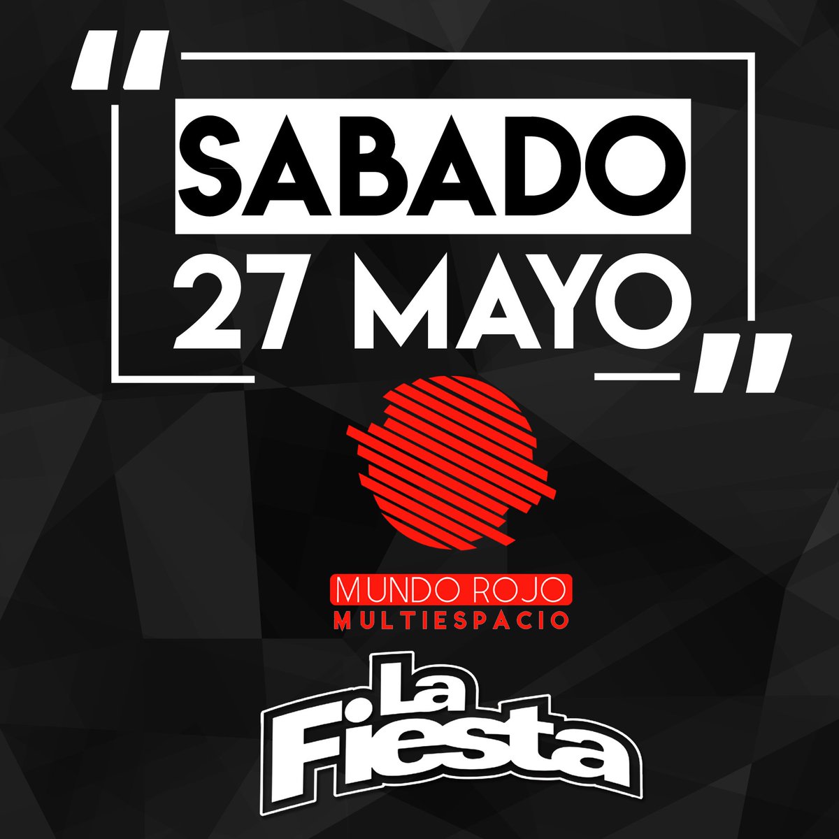 lafiestaoficial's tweet photo. #ÈsteSàbado toda la fiesssta la vivís en #MundoRojoMultiespacio #VillaMarìa
#LaFiestaContinùa #LlegòPaVos https://t.co/WwS7bEsbm2