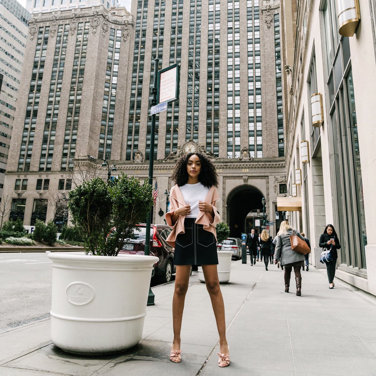 BarneysWH's tweet image. Power pose in your new clothes. Click the link to discover more: bit.ly/2ruaKMZ