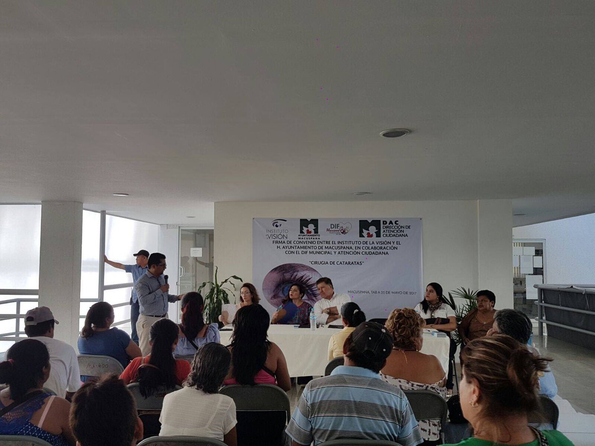 MacuspanaDIF's tweet photo. En la búsqueda de apoyar las necesidades de la comunidad, el Ayuntamiento de #Macuspana firma convenio con el Instituto De La Vision ... https://t.co/0UKDQkWJ00