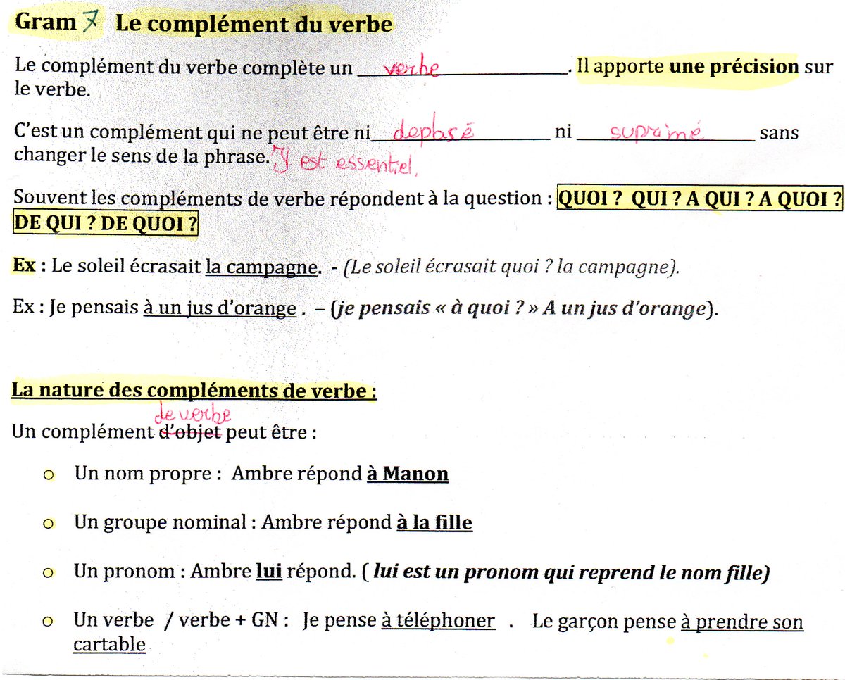 karoIline0031's tweet photo. 🔴 Réforme #ecole - CM1 - disparition du COI/COD: #predicat ou l'impossible accord du participe passé. #grammaire #NVB #EducationNationale https://t.co/DlUM5oExUr