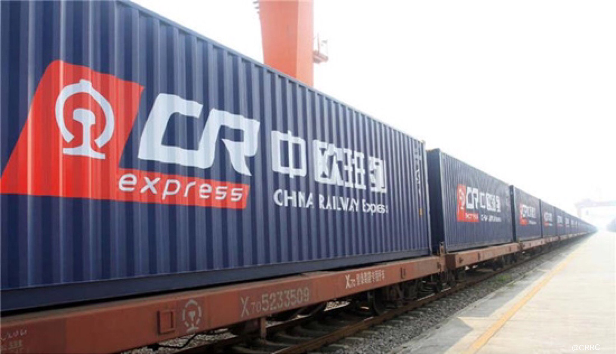 CRRC Corporation Ltd on Twitter "The CR Express, a cargo train running
