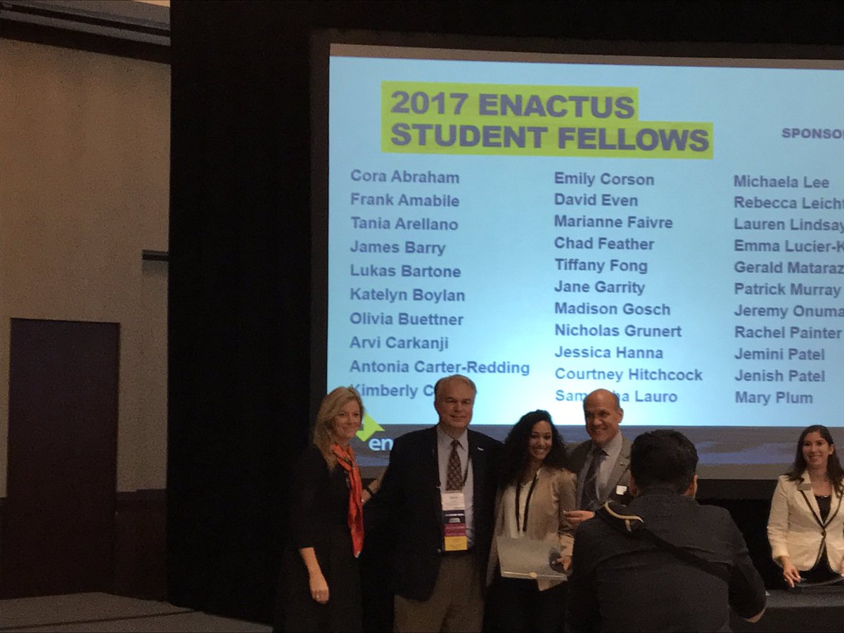 twolcken's tweet photo. Congratulations Cora Abraham on your 2017 Enactus Student Fellows award.  You make ADP proud!  #EnactusUSA #adpcareers #hellowork https://t.co/blJstFM0NE
