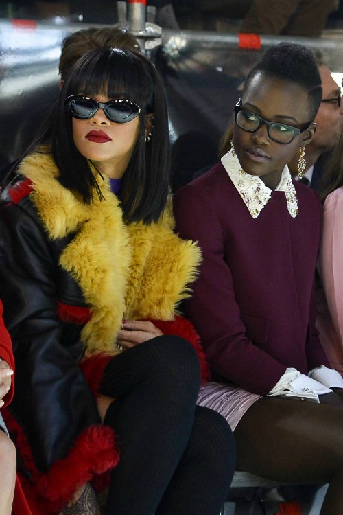 PopCrave's tweet photo. The Internet meme-dream is happening! Rihanna and Lupita Nyong'o will co-star in a buddy movie directed by Ava DuVernay for Netflix. https://t.co/2AUgwFuMNR