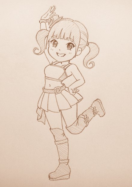 「ブスにならない哲学ももち 」|明日桧のイラスト