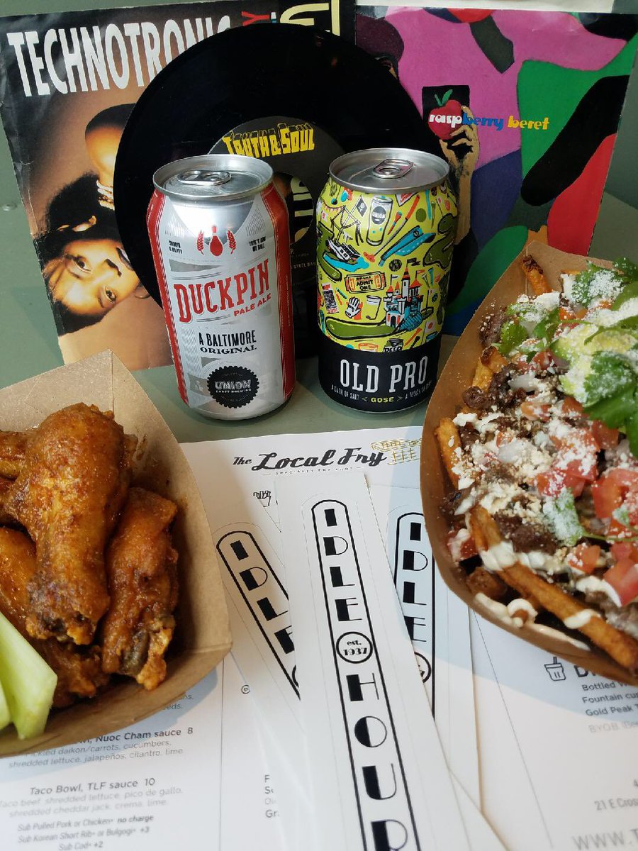 thelocalfry's tweet photo. June 2nd. All this cool stuff at @UnionBrewing. 🍟+🍗+🍻+🎧 https://t.co/b4QHTb0GPP