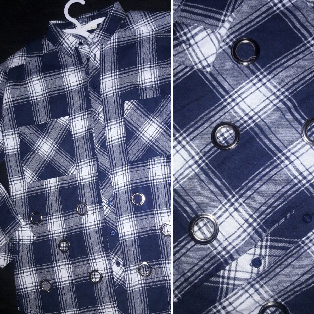 elroperodramona's tweet photo. #Escoses + #Azul + #arandelas =
Camisa increíble!!!! https://t.co/SEVK3jxsCC