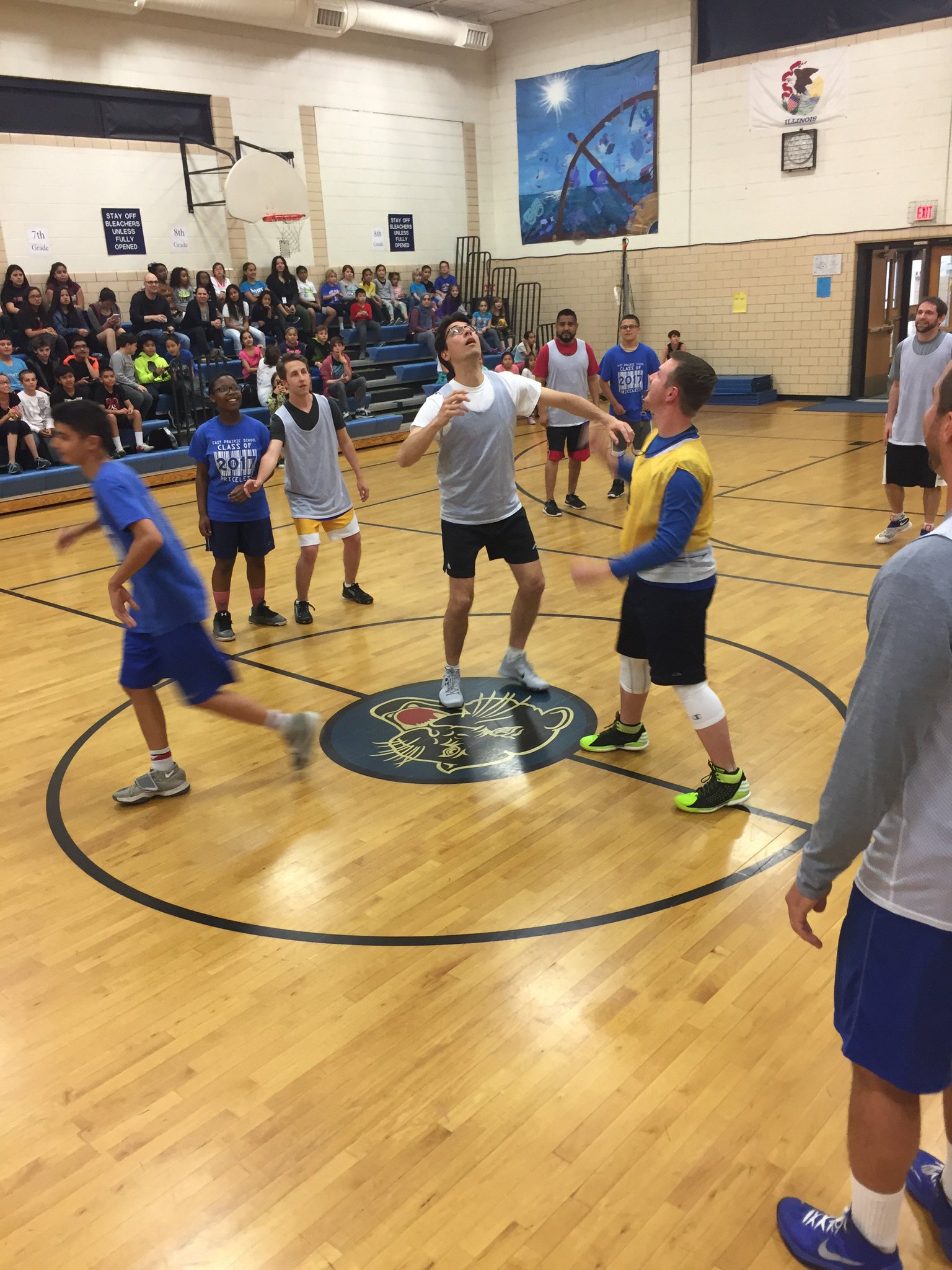 East Prairie School on Twitter "Who is going to win? Students or staff