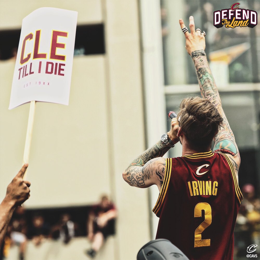 GAME 4 HALFTIME: Young Gunner 🥀 See you tomorrow, @machinegunkelly. #DefendTheLand  x #bloom https://t.co/l9V12uktaG