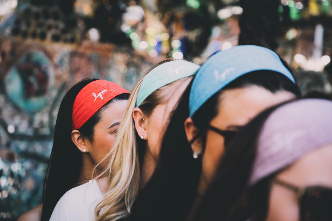 Mondays are better with good friends and your favorite headband! 13 colors are available now at loveyourmelon.com. #LoveYourMelon