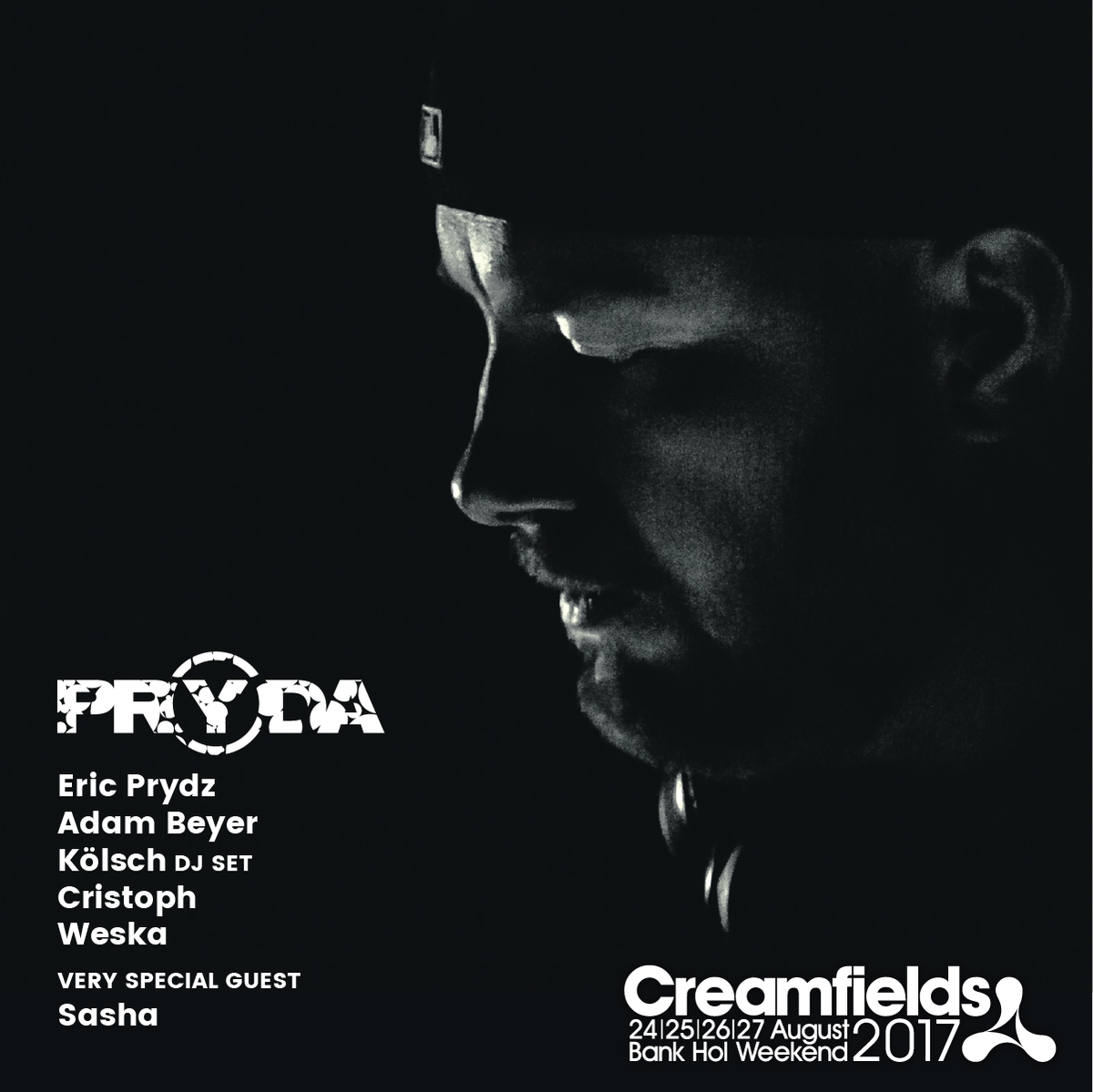 Creamfields's tweet photo. Who's excited for #SteelYard PRYDA 🔊
@ericprydz @realAdamBeyer @kolschofficial @Cristophmusic @iamweska @sashaofficial 🎉🎉🎉
#Creamfields2017 https://t.co/8EWckWPYgD