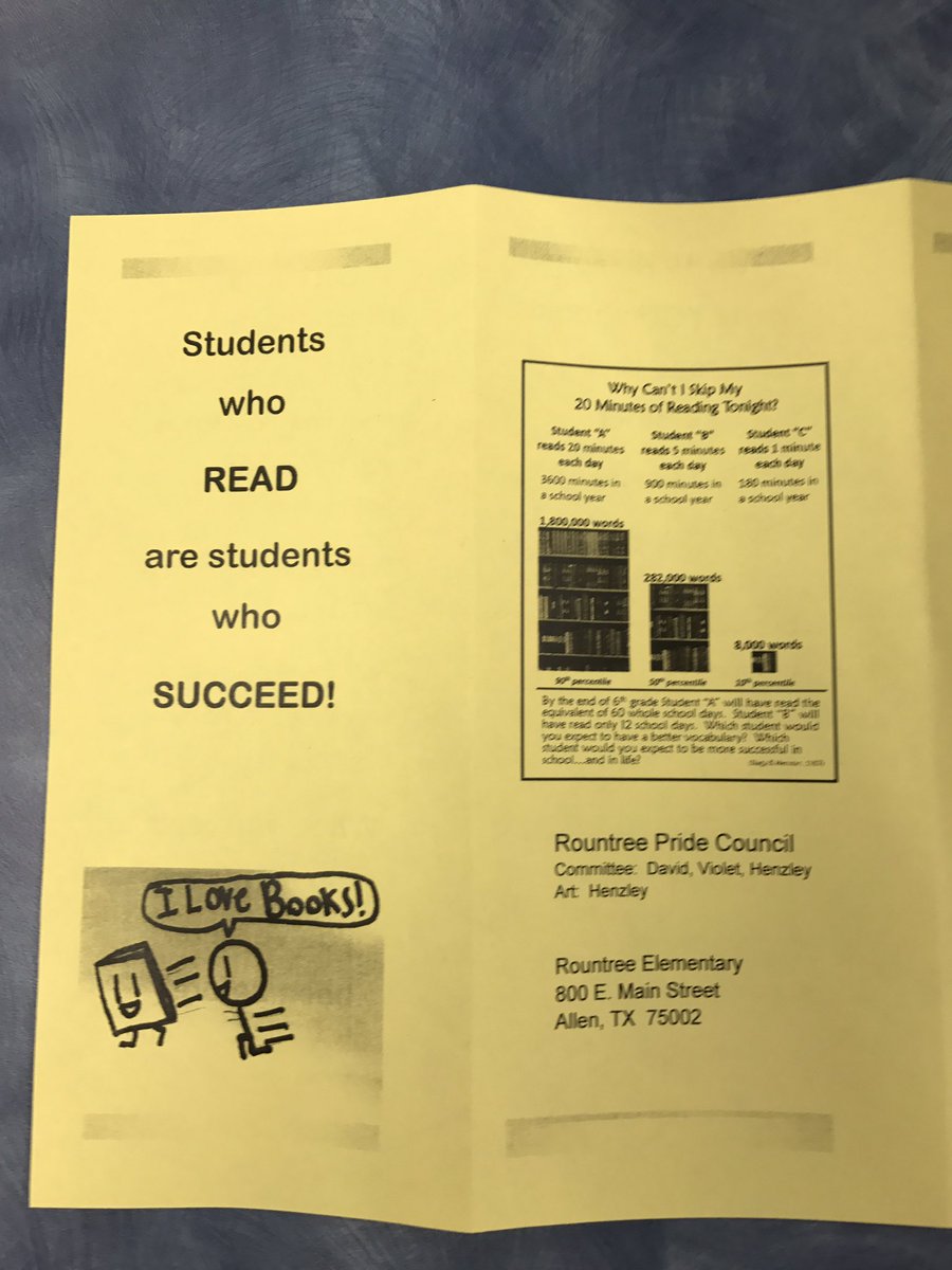 ShelleyPrivett's tweet image. @rountreerr Pride Council created this pamphlet as a reminder to everyone of the importance to read over the summer #avoidthesummerslide