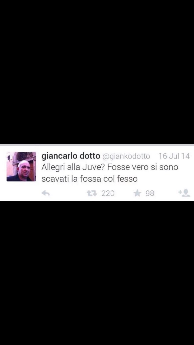 bettegabn's tweet photo. Capiscer........#Le6end #NonToccateLaJuve https://t.co/2JdT6uLgBo
