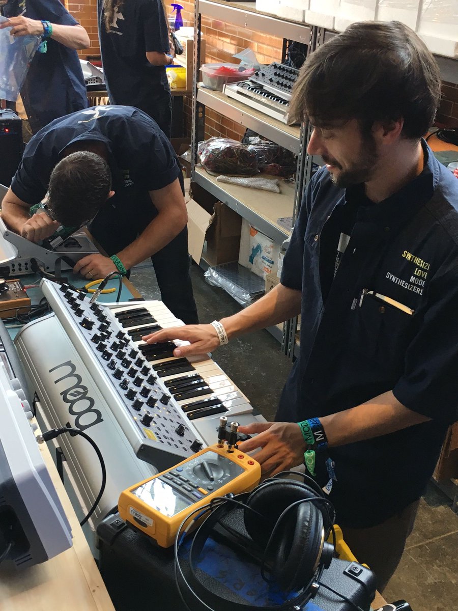 vintageking's tweet image. We had a great time at @Moogfest! Here's just a glimpse of what we saw. See the rest of our photos: bit.ly/2qOuxUx #Moogfest2017